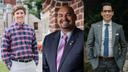 In order from left, Representatives Dallas Kephart, Justin Fleming, and Tarik Khan.