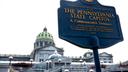 The Pennsylvania State Capitol building is pictured.