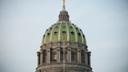 The dome of the Pennsylvania Capitol in Harrisburg.