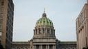 The exterior of the Pennsylvania Capitol in Harrisburg.