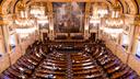 The House floor in the Pa. Capitol. The chamber is controlled by Democrats for the first session in more than a decade.