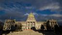 The Pennsylvania State Capitol Building in Harrisburg.