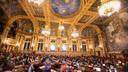 Lawmakers inside Pennsylvania's state Capitol.