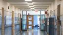 The hallway of a school in Pennsylvania.