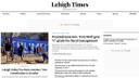 Screenshot of the Lehigh Times, one of 45 local news websites run in Pennsylvania by Metric Media, which has been found to fail basic journalistic standards for trustworthiness and credibility, according to a new report.