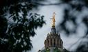 The dome of the Pennsylvania Capitol in Harrisburg.