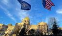 The Pennsylvania Capitol building in Harrisburg.