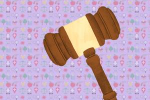 An illustration that accompanies Spotlight PA’s new judges' tool