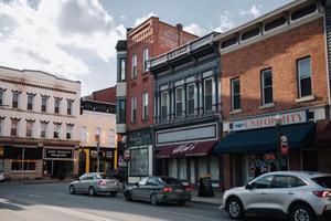 A street in DuBois, Pennsylvania