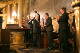 The House floor in the Pa. Capitol.